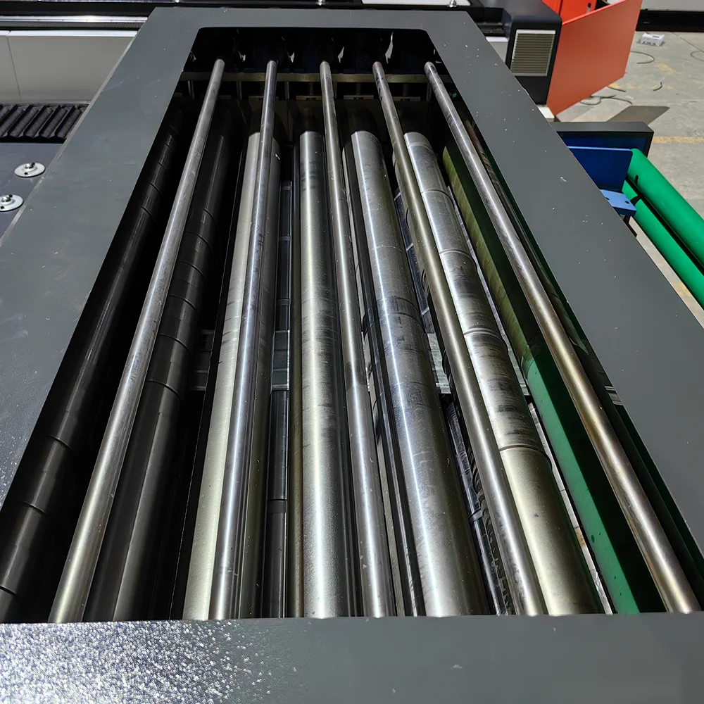 Automatical Loading Metal Coil Feeding Fiber Laser Cutting Machine with Whole Production Line