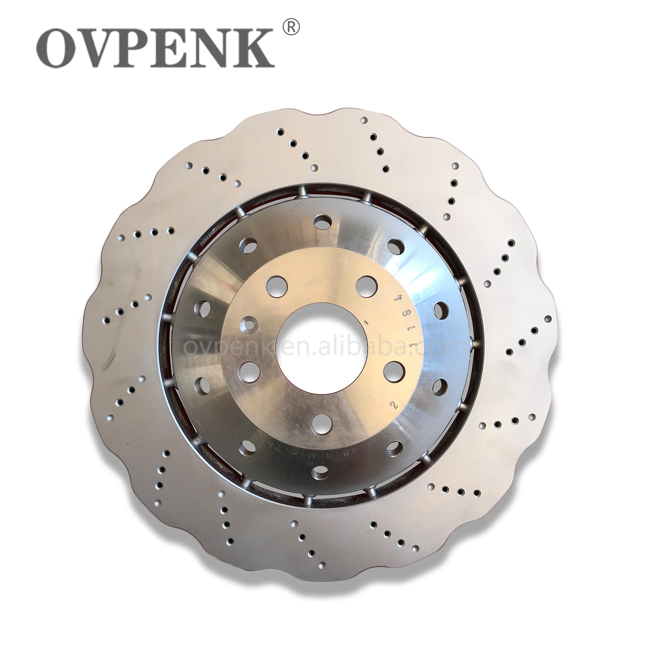 Front Brake Disc For AUDI A5 (8T3) RS5 2010-2017 A5 Convertible (8F7) 2009-2017 R8 (422, 423) 2007-2015 420615301D 420615301A