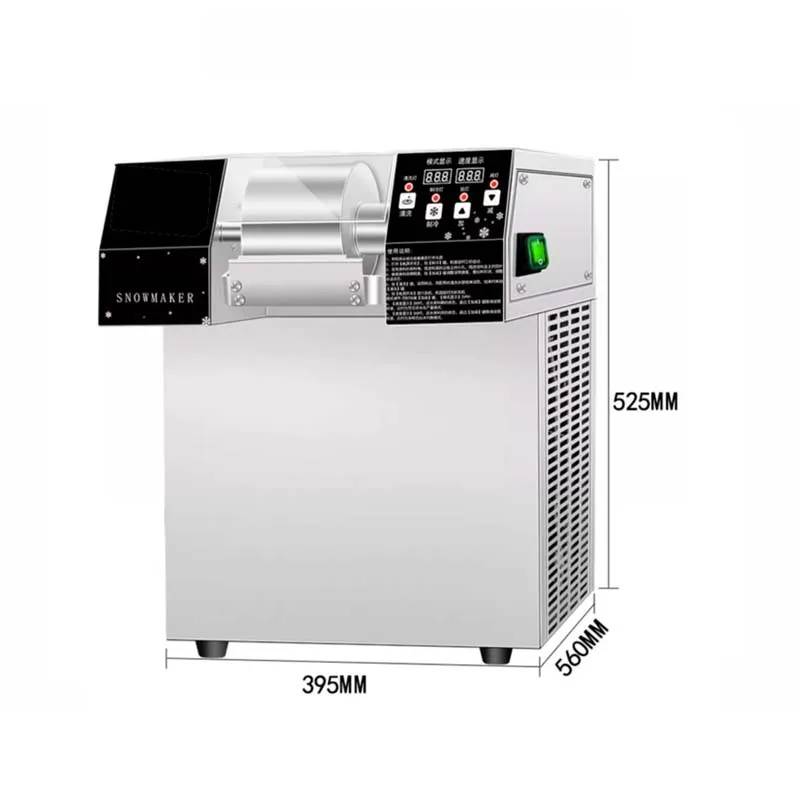Shineho Commercial Snowflake Shaved Ice Machine Soft Milk Snow Ice Machine Traditional Korean Dessert Bingsu Machine