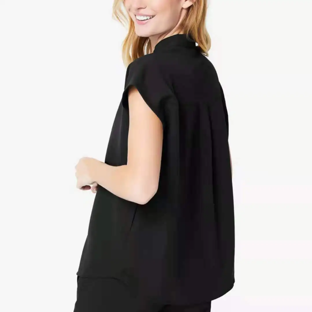 spandex Anti wrinkle soft Stretch Quick drying jogger style jogger dentist hospital nurse uniform medical scrubs