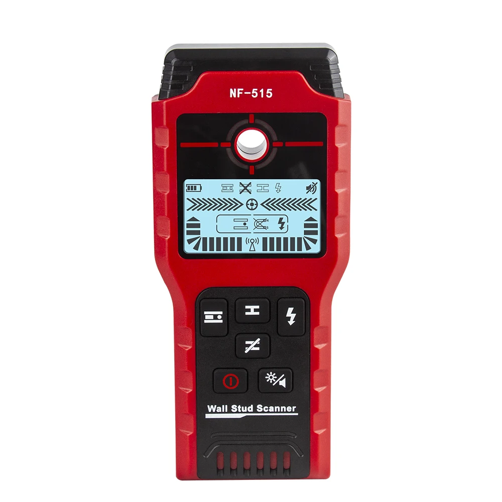 NF-515 Object Testing Detector Wall Stud Scanner Metal Wood AC Wire Scan Equipment