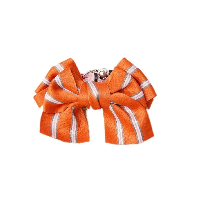 Wholesale Dog Pet Accessories Design Fashion Luxury Ribbon Bow Detachable Neck Bow Ties Collar for Pet Dog Cat