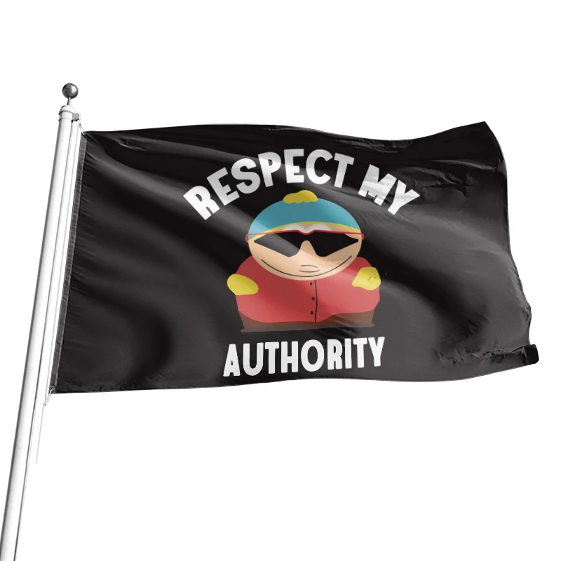 factory wholesale good quality 100D polyester  vivid color respect my authority USA election T UMP flags, banners