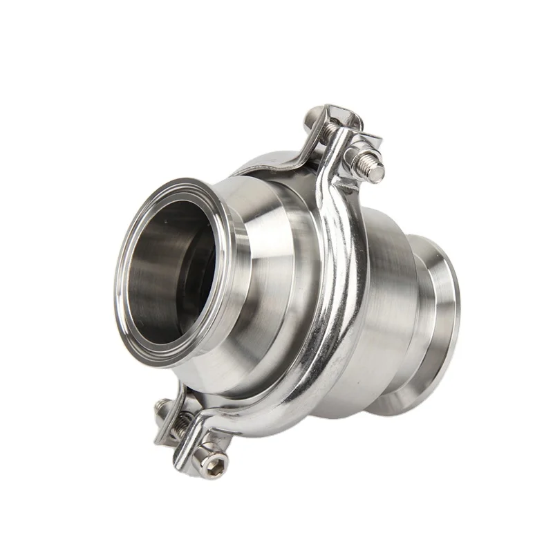 SS316L Mini Type Clamped Middle Clamp Check Valve with PTFE Gasket