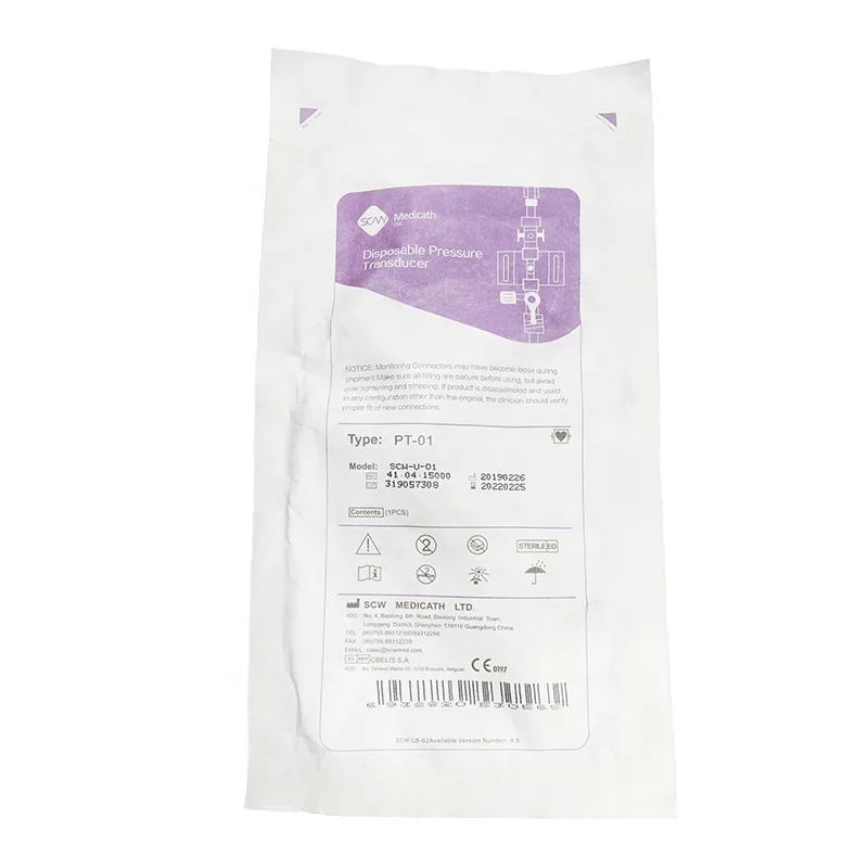 Disposable  Invasive Blood Central Venous Pressure Transducer