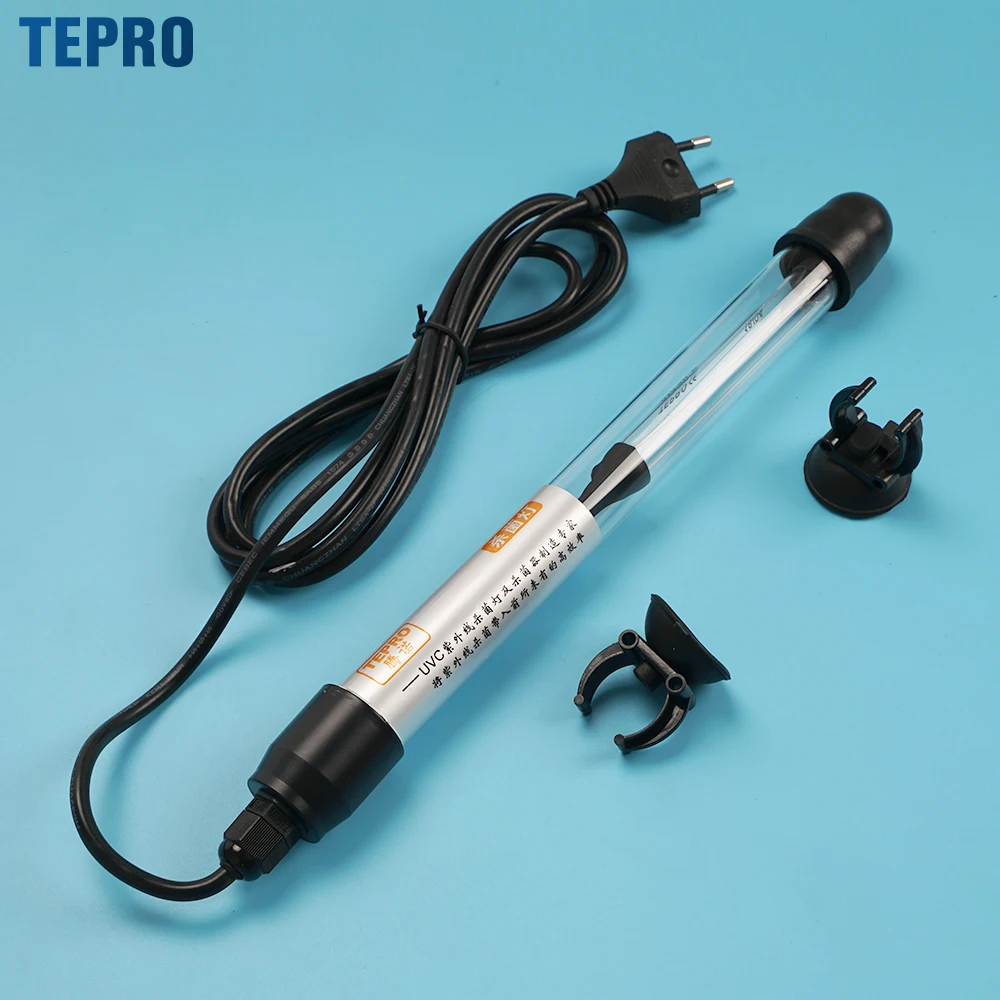 UVC-6W 6W Related Power UV Water Sterilizer Submersible UV Lamps Aquarium Fish Tank UVC 254nm Disinfection Light