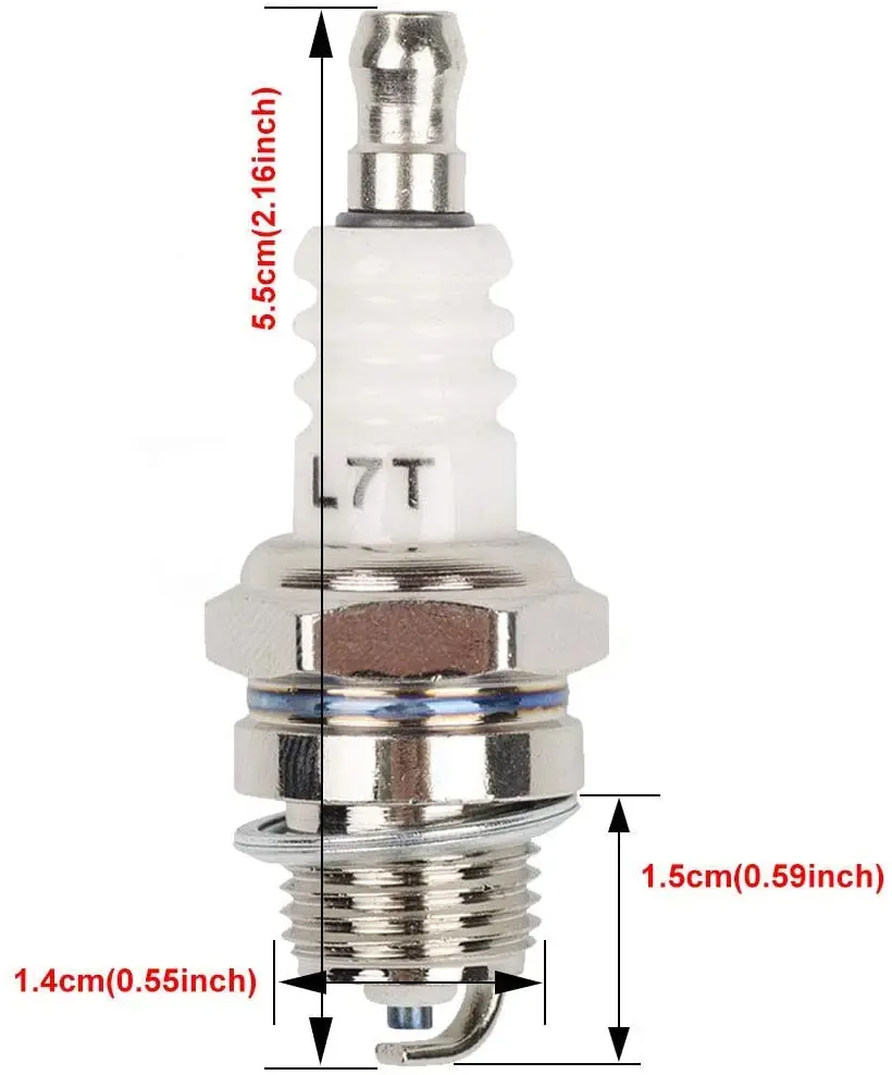 2 stroke Chainsaw L7T Spark Plug For Ms381 Ms660 Ms180 Ms250 Chainsaw 0000 400 7000