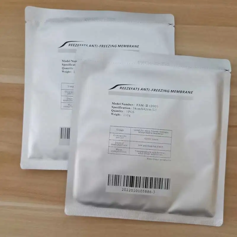 2022 hot Premium Quality Membrane  60g 70g 110g Cold Injury Free Cryo Therapy Antifreeze Pad AntiFreezing Film