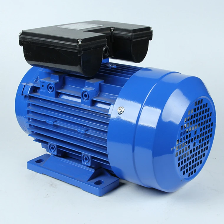 Chengbang YL Series High Torque Low Rpm 4P 1440rpm Two Value Motors 220v 240V 0.55kw 0.75hp Single Phase Electric Ac Motor price