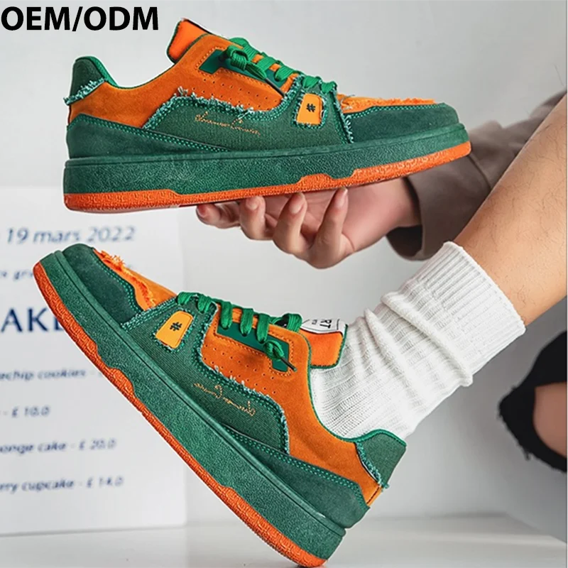 Customize Original Men Blank Shoe Manufacturers Basketball Custom Logo SB Shoe Men Low High Casual Sport Leather Sneakers