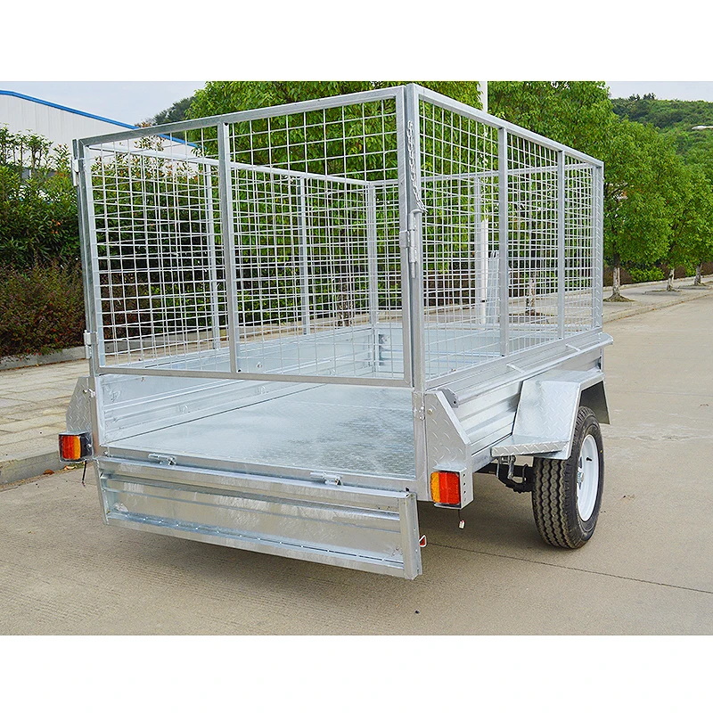 GINO Bicycle Cargo Single Axle Trailer Frame Horse Float