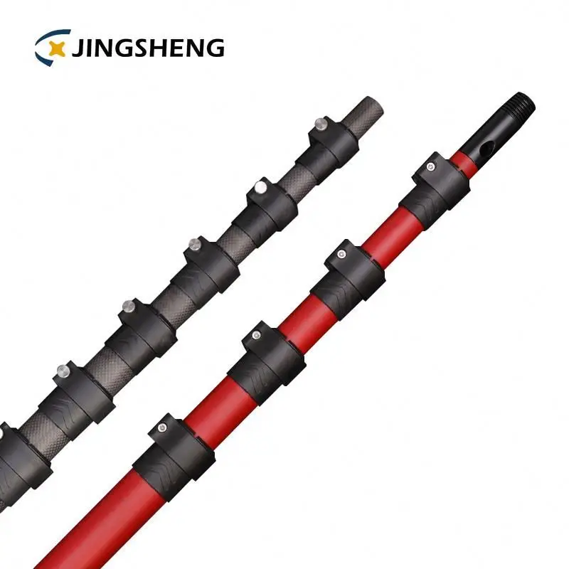 New design folding best carbon fiber telescopic metal detector shaft with great price