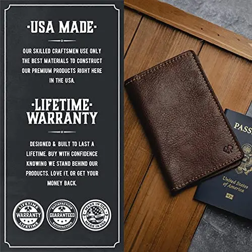 Men or Women Mini Wallets real Leather Brown Gift Wallet Business Card collect passport Holder