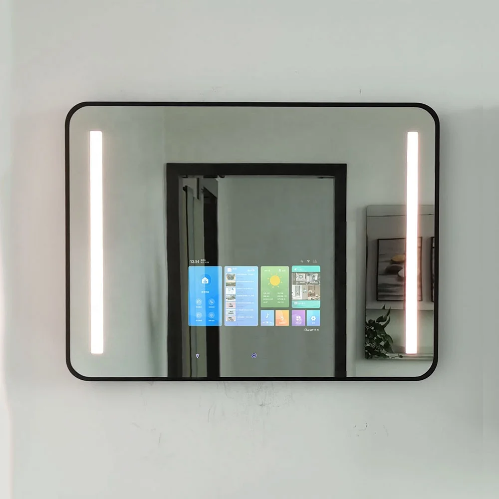 Bathroom WIFI Touch Screen Android 12 Smart Magic Mirror TV with waterproof functions