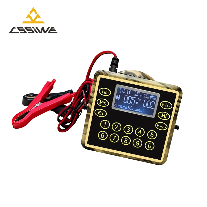 Cssiwe New Arrival Hot Sale Waterproof Hunting Decoys Goose Duck Mp3 Bird Caller with Remote Control for Hunt