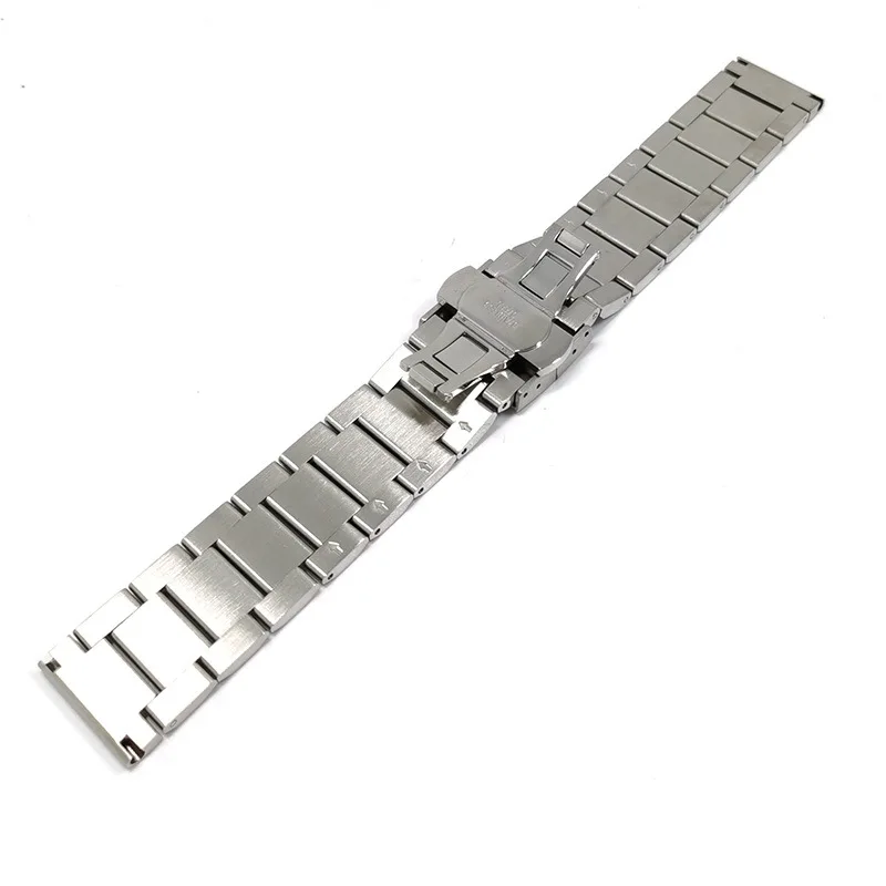 High-Quality Black pvd 18mm 20mm 22mm Metal Wristband Stainless Steel Watch Strap