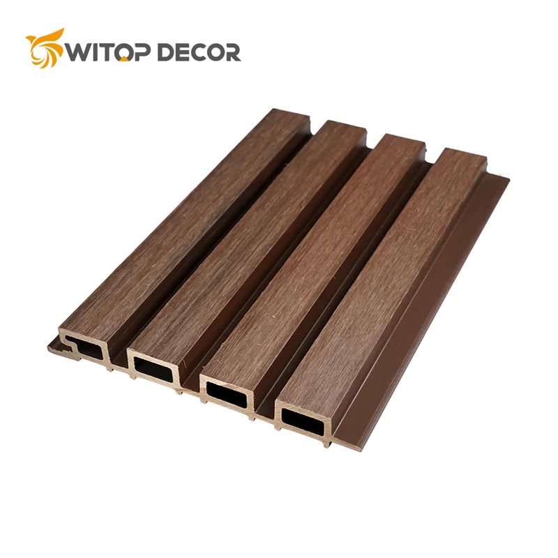 uv-resistant waterproof acid alkali proof cladding high quality wpc wall panel  wood plastic composite cladding for decoration