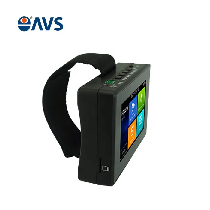 4 Inch Wrist 4K H.265 IP CVBS CVI TVI AHD 5-in-1 CCTV Tester IPC-1800ADH Plus