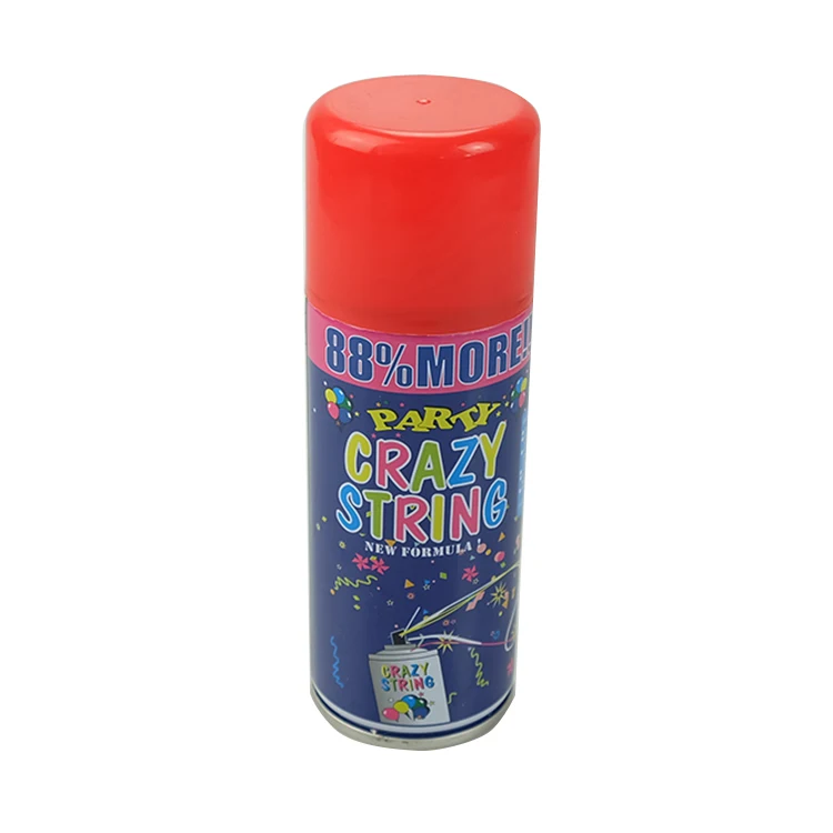 Factory Price Environmental Protection MultiColor Silly Party String Spray