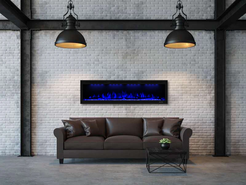 Luxstar 50 дюймов Заводская распродажа светодиодный Электрический камин с 3 вида цветов верхний свет Электрокамин места чтобы нагреть