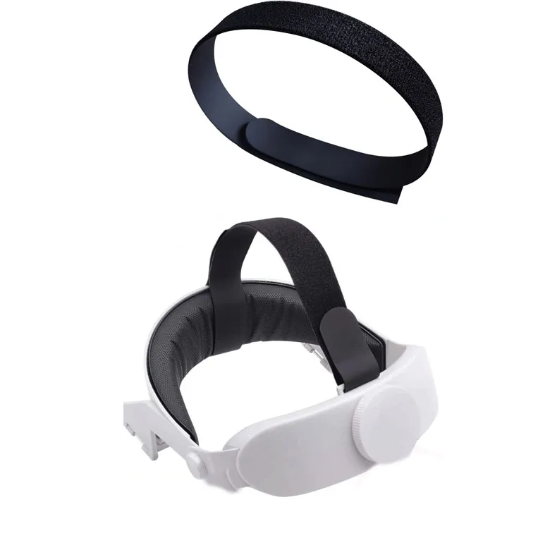 Manufacturers wholesale new nylon hook and loop leather strap headset VR glasses head with 3D glasses strap