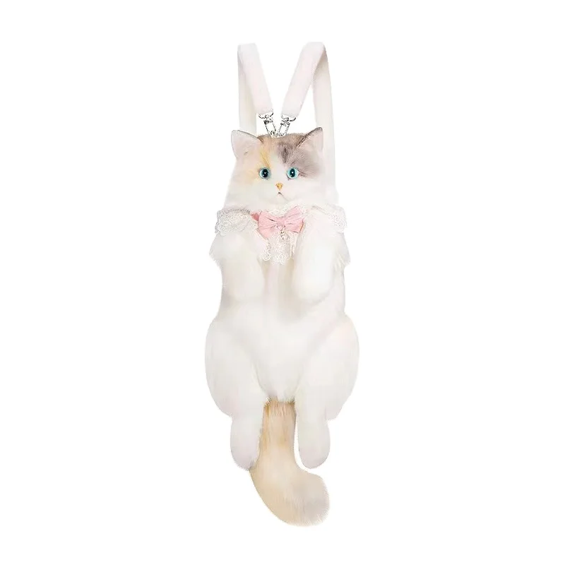 2024 игрушечная плюшевая кукла Ragdoll cat рюкзак электрическая лучшая подруга милый Сюрприз подарок