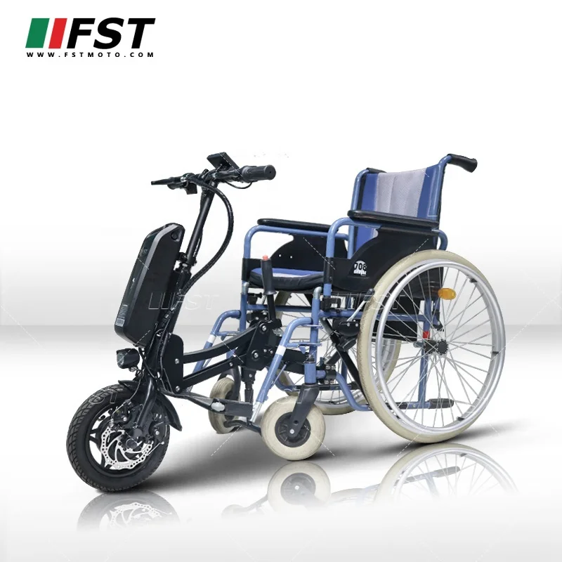 tricycle electric wheelchair 250w 36V attachable electric wheelchair handcycle for disability