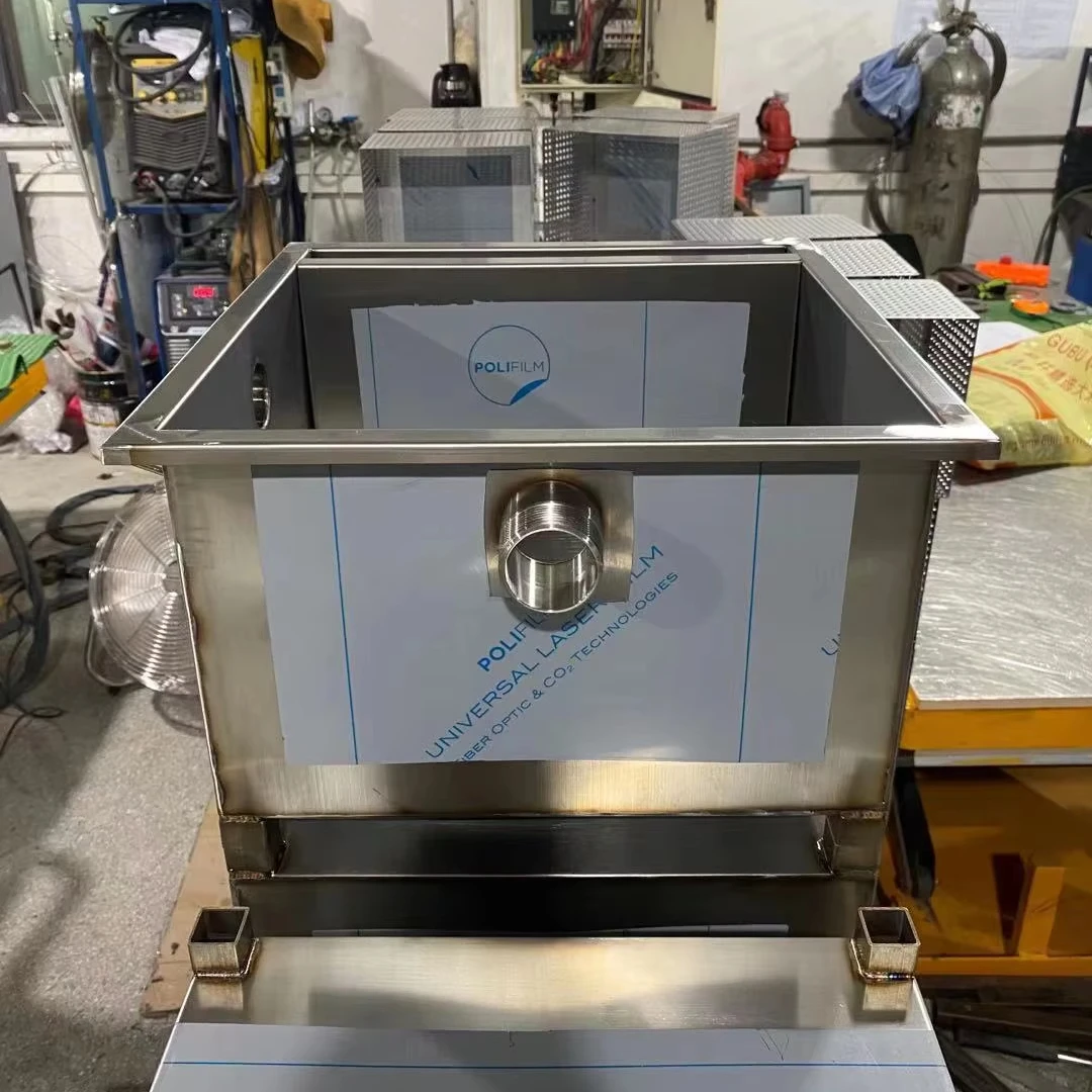 OEM Customized Sheet Metal Fabrication Commercial Stainless Steel Ultrasonic Housing With Brush Surface