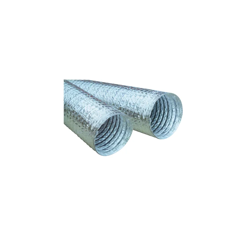 Aluminum Corrugated Pipe Duct HVAC flexible duct ventilating duct insulation types
