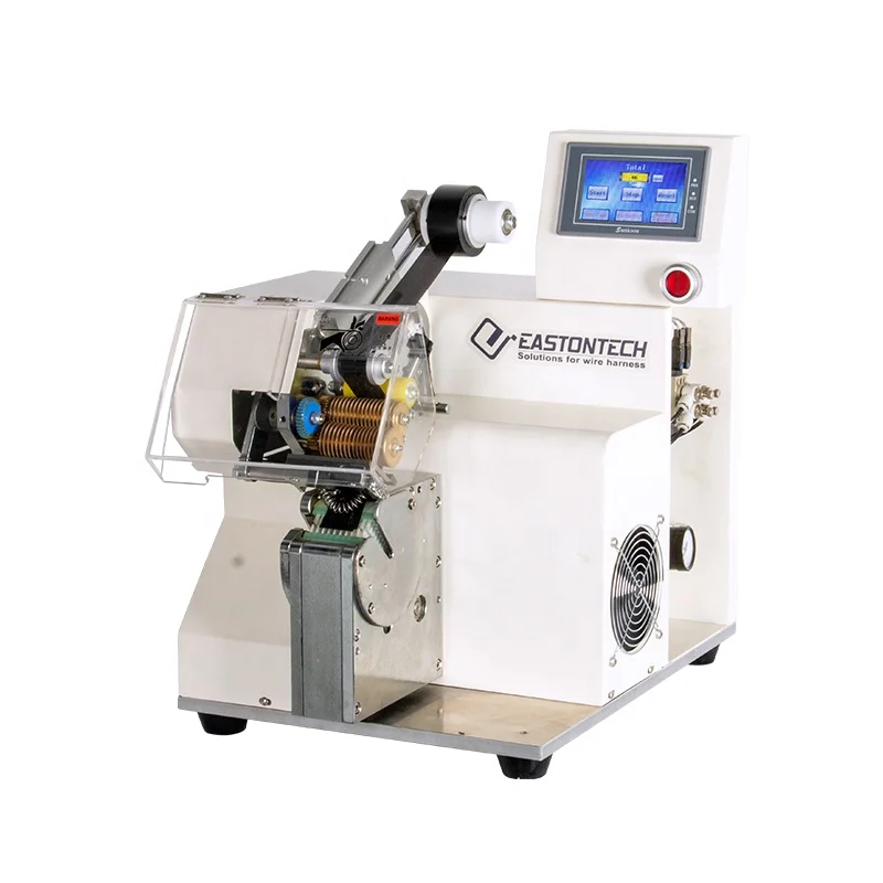 EW-AT-101 Hot Sale Wire Tape Wrap Winding Machine Wiring Harness Dotted Wrapped Point Machine Tape Wrapping Packing Machine