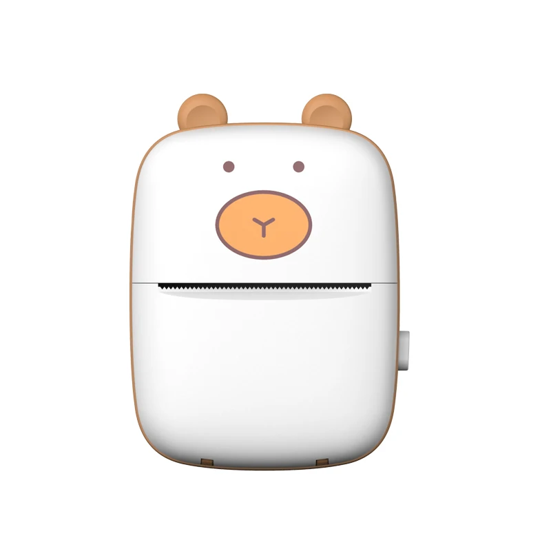 OWNFOLK Pocket Photo Printer Mini Mobile Phone thermal Photo Printer Portable Small Sticker Label Printer