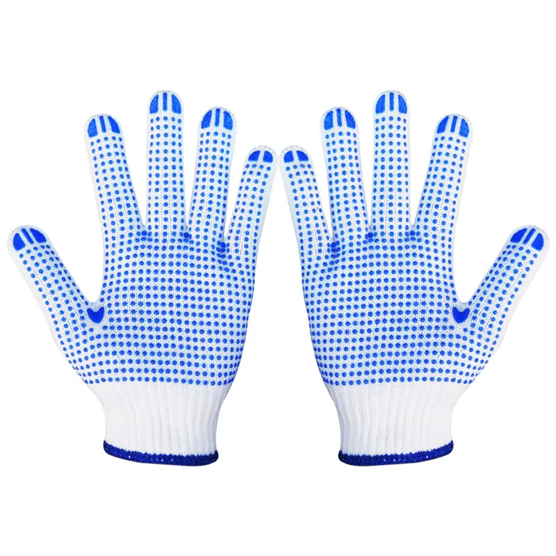 SWC003 Factory rescue protective gloves heat protectant  reusable industrial mechanic safety glove cotton work gloves