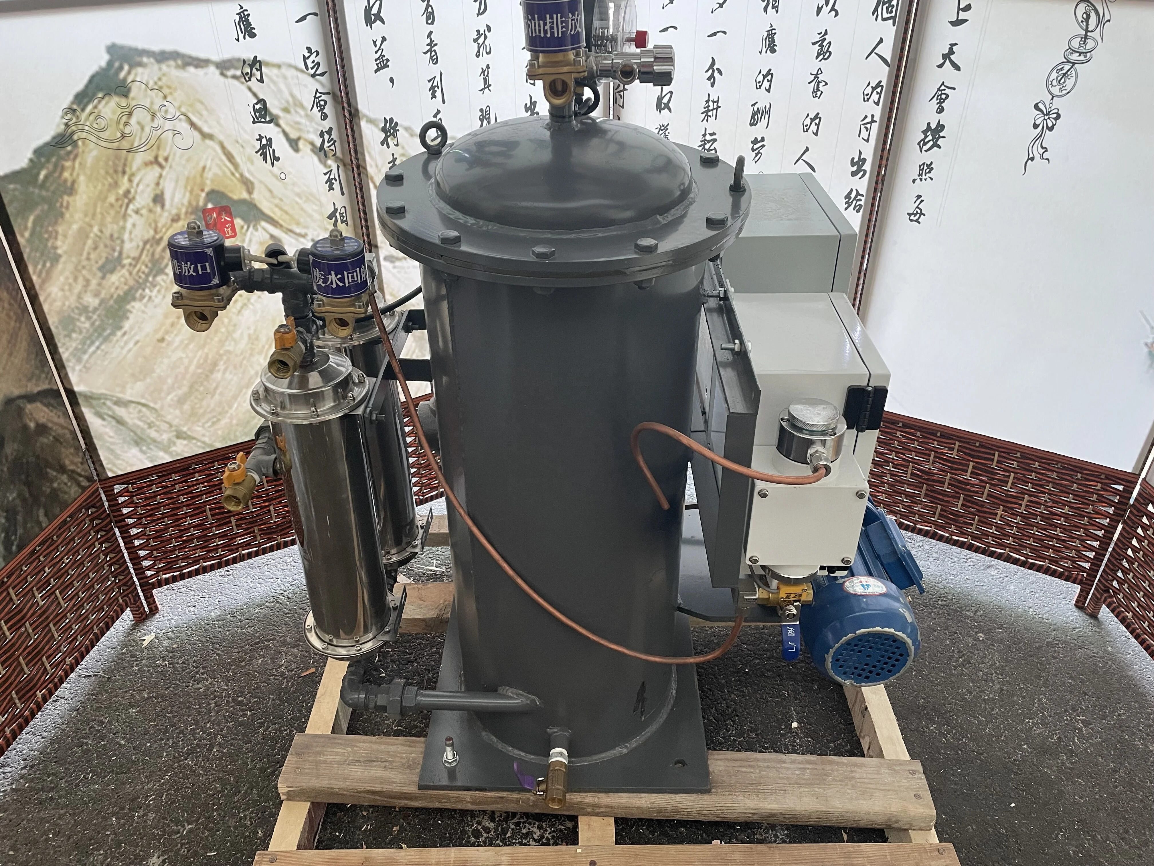 0.25m3/h 0.5m3/h 1m3/h Marine 15 PPM Bilge Separator/Oil Water Seperator/Oily Water with MED, MEPC, EC, CCS, DNV, GL certificate