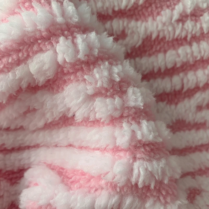 Wholesale Emboss Knit Baby Cotton Soft Stocklot Polyester Twill Fabric