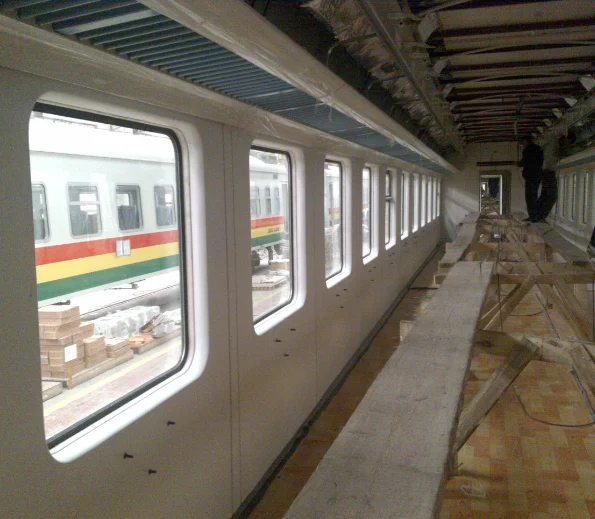 GRP INTERIOR COMPONENTS FOR RAILWAY HAND LAY UP/RTM/SMC