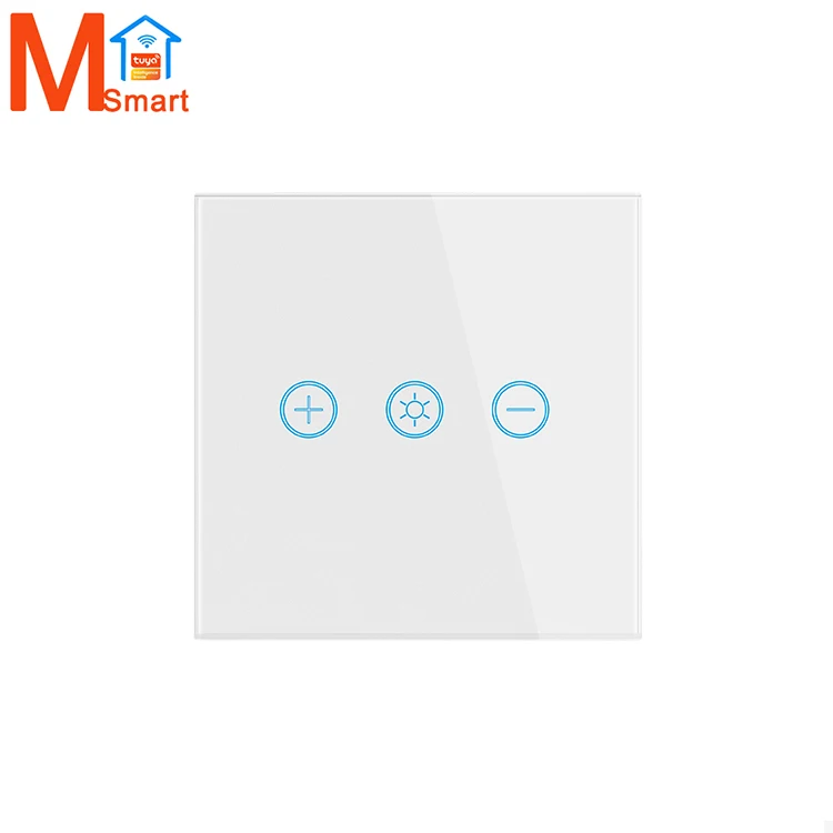 Google Home iot Smart Touch Dimmer Switches Tuya Smart Remote Light Wifi Wall Switch