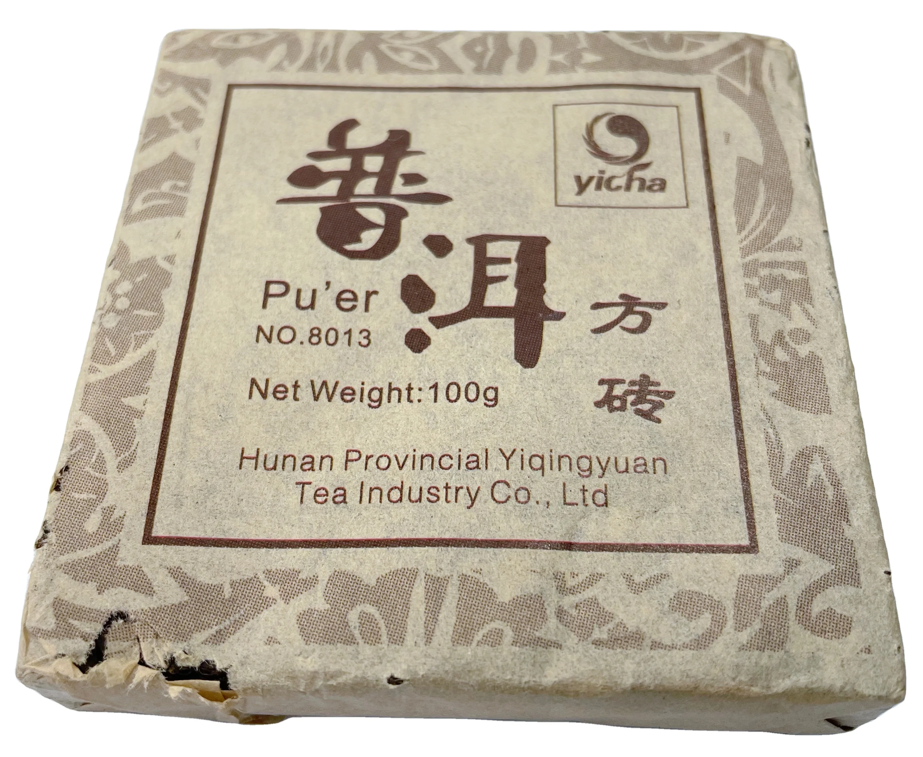 Лучшие продажи Yunnan shu puerh кирпичный чай 100 г чай для похудения прессованный yunnan puerh чайный кирпич