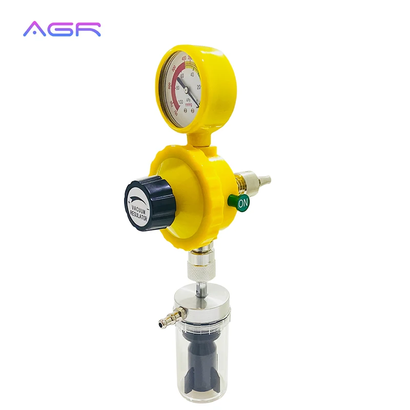 Hospital Suction Regulator Medical Wall Mounted BS Standard Vacuum Regulator Suction Unit