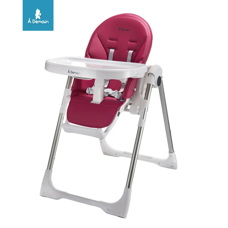 2 in 1 Luxury Baby Nursery Feeding High Chair Lightweight Foldable Baby Travel Chair