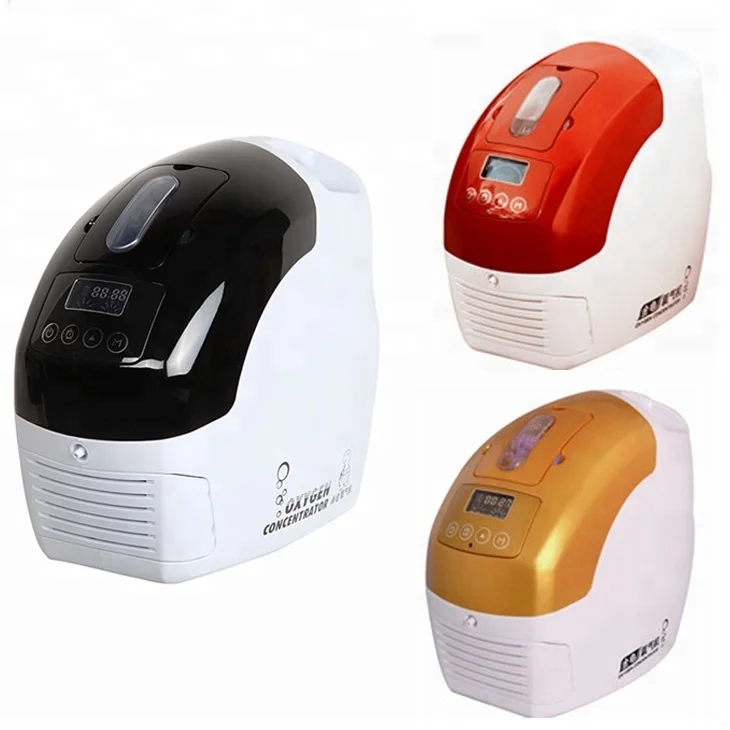 Portable 1l oxygen concentrator with spray gun for beauty salons