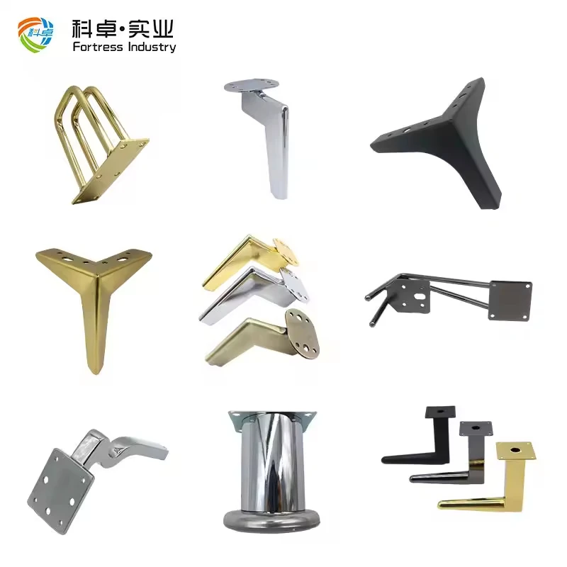 Low Price Sofa Bed Metal Table Legs Golden Chrome Silver Matte Black Iron Fittings Furniture Accessories Hardware Foot