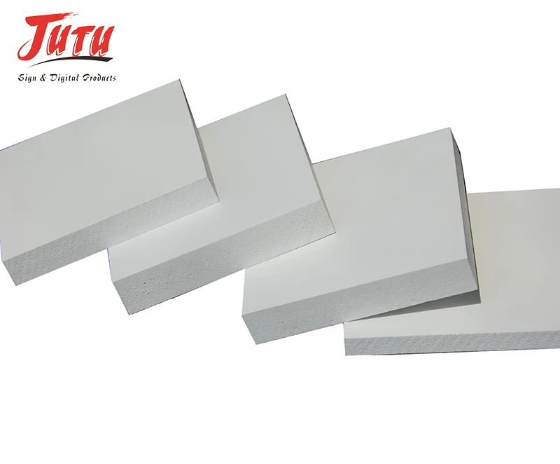 JUTU Manufacturer white wpc board plastic sheet co-extrusion pvc sheet expanded pvc celuka board pvc foam sheet
