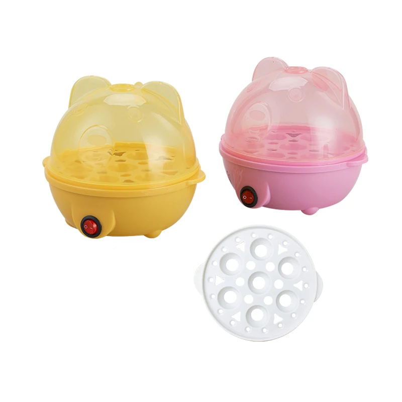 Multi-function Bear Lid Egg Cooker Egg Steamer Kitchen Appliances Helper Breakfast Machine Egg Boiler