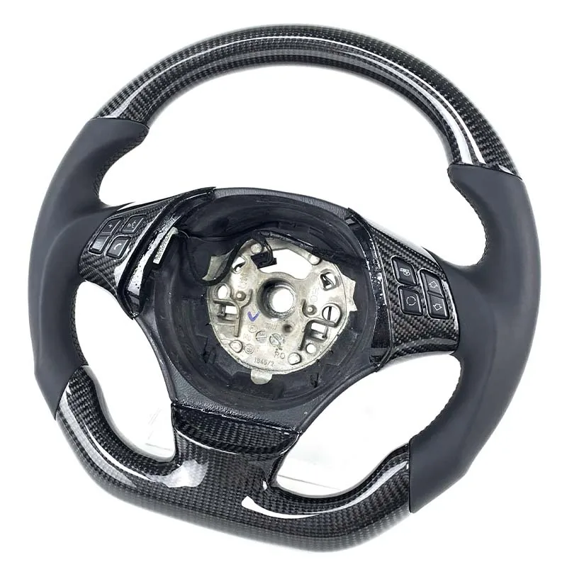 Custom Car Accessories Red Carbon Fiber Steering Wheel Suitable for BMW Old 3 Series 320 325 335 M3 E90 E92 E93