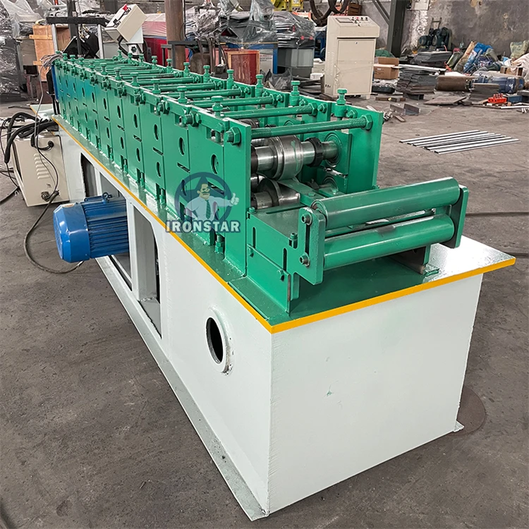Din Rail Channel Roll Forming Machine For Electric Mountable Rail Distribution Box Mounting