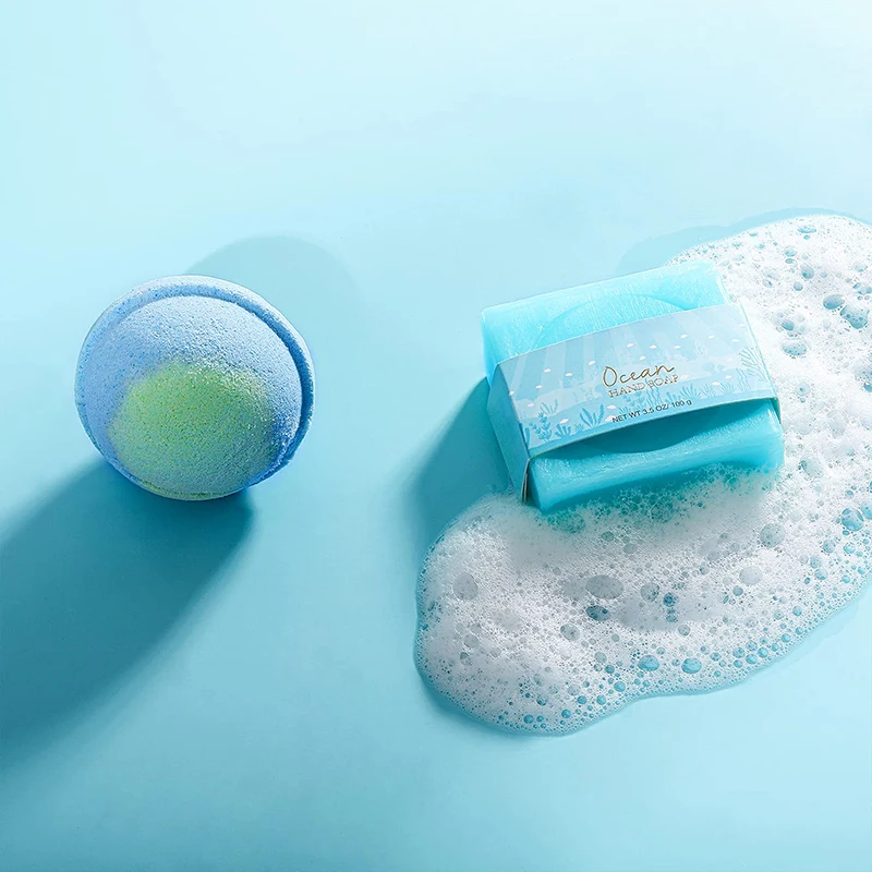 Private Label High Quality Vegan Personal Care Home Bath Spa Gift Set Bath and Body Set