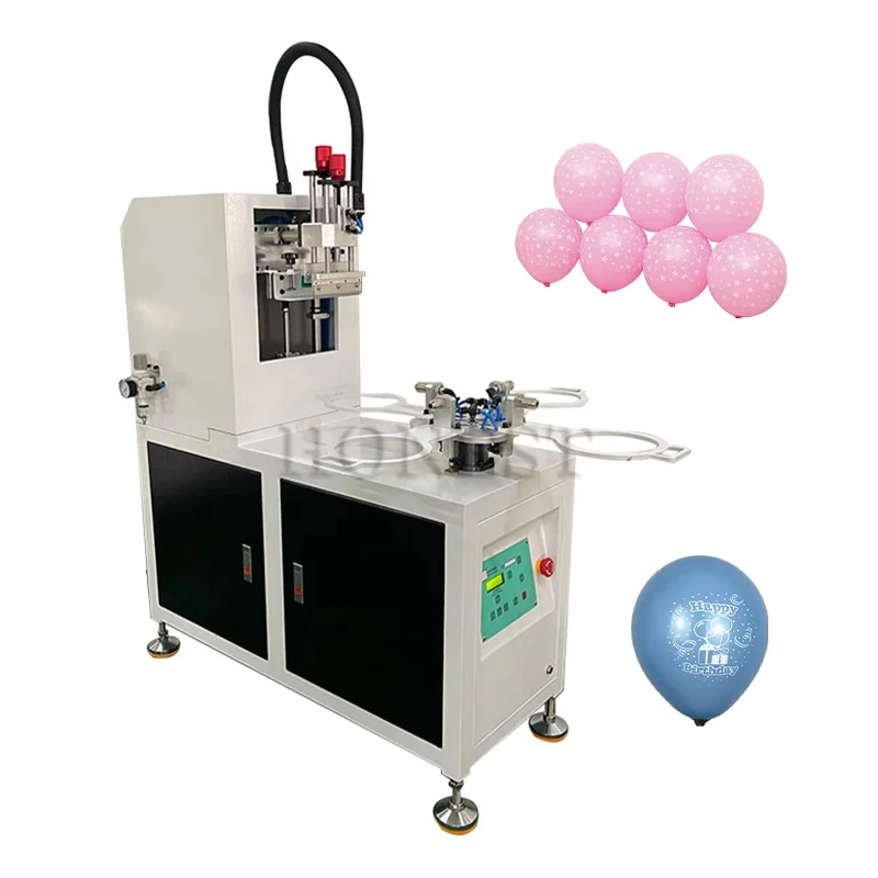 High Performance Machine For Printing On Balloons / Balloon Screen Printing Machine / Latex Balloon Screen Printer