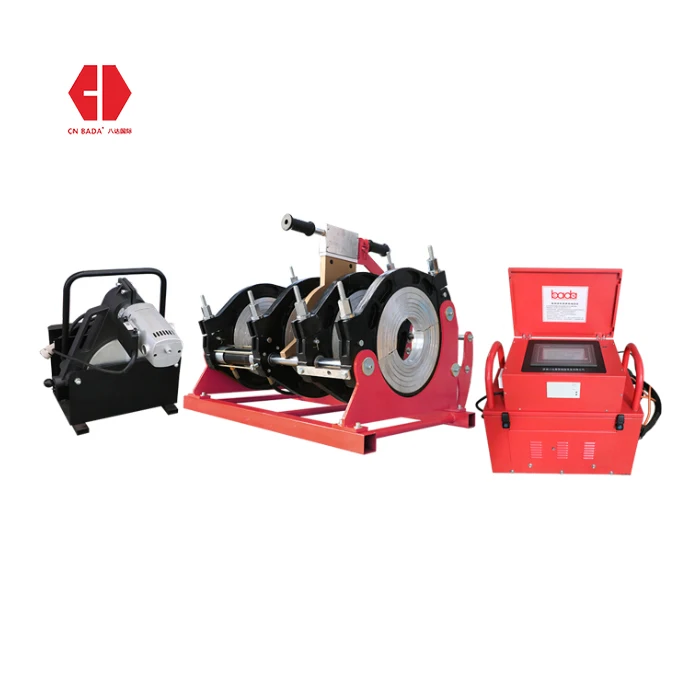 90 315 мм HDPE пластиковая труба автоматическая сварочная машина для стыковой