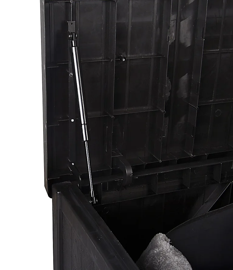 
Wooden Style Storage Box Container Bin Garden Outdoor House Home use Waterproof Lockable 