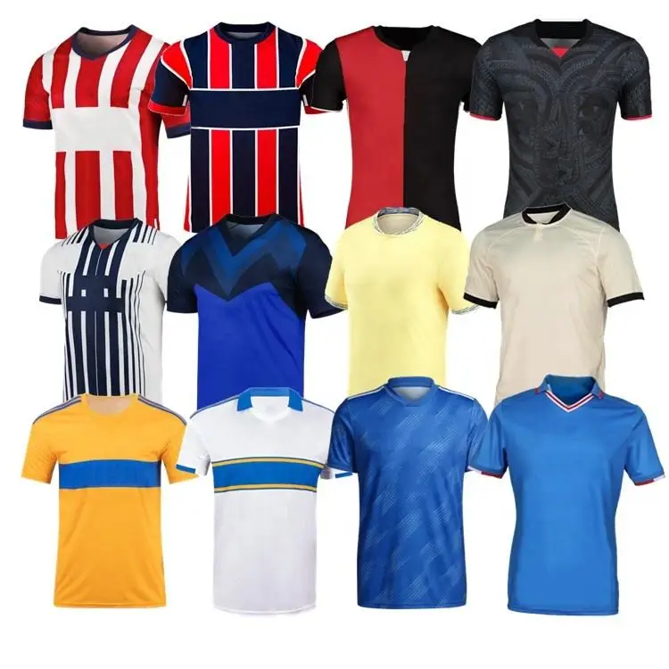 New 2023 2024 Retro Jersey  OEM Football Jersey Custom Football Club Set Men Soccer Jersey